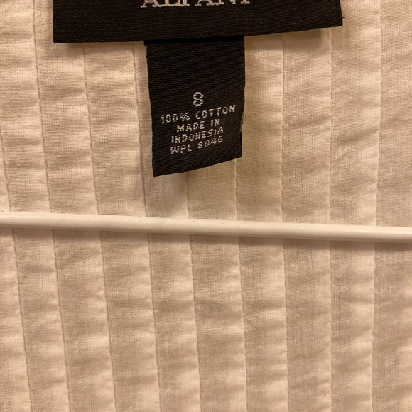 NWOT Woman’s ALFANI White Blouse - Picture 8 of 11